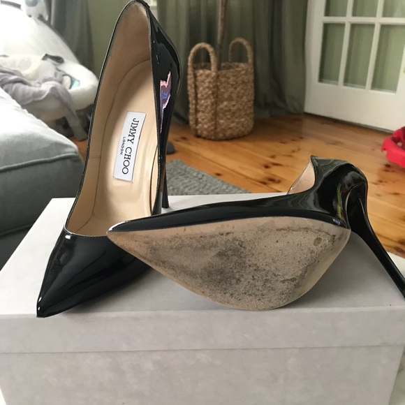 JIMMY CHOO Patent Leather Anouk - Picture 5 of 5